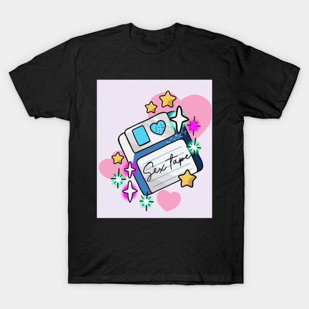 Sex tape T-Shirt by AmelieLacroix